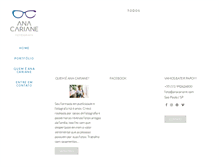 Tablet Screenshot of anacariane.com